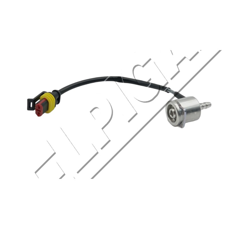 Outlet connector gas to the MAP sensor with the Blue injector gas temperature sensor