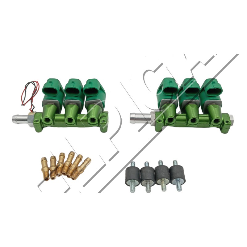 Paired Stella 6V 6W 3-sec injector assembly. x 2 pcs. IGV