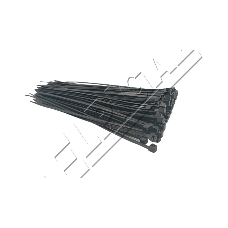 Band clamp 150x2.5 black - 100 pcs.