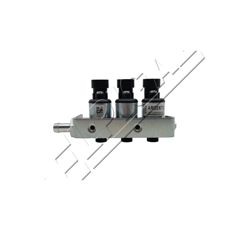 Argento IGA 3 Ohm 3-section gas injector assembly