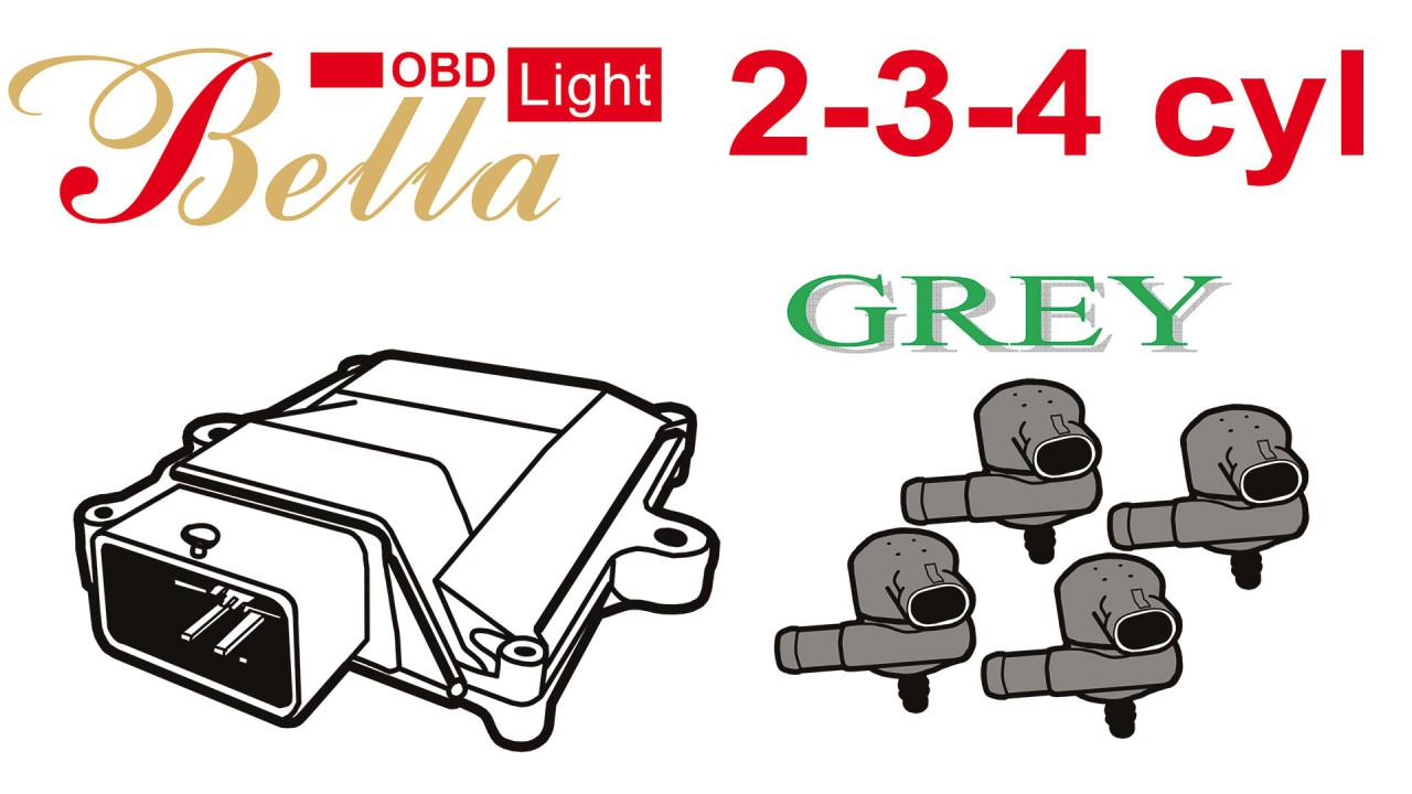 BELLA OBD 2-4 C. WITH GREY INJECTOR