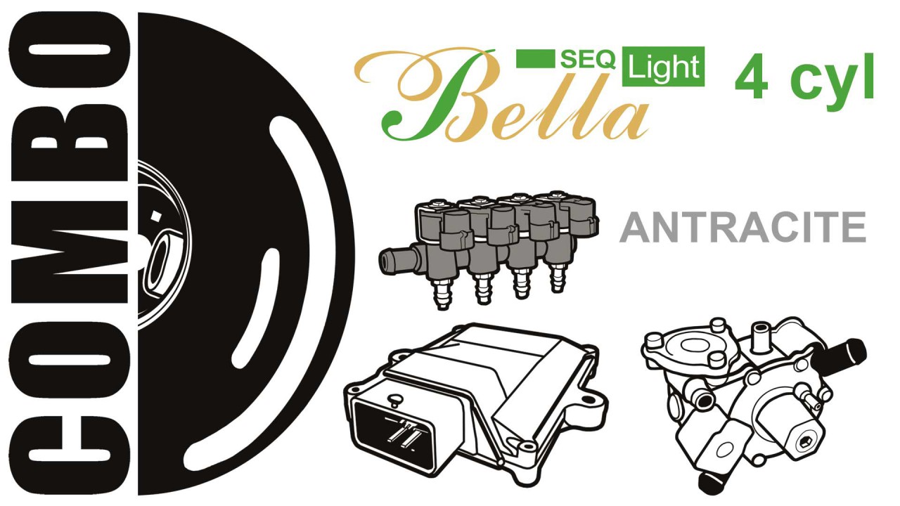 BELLA SEQ 4 cyl. with ANTRACITE