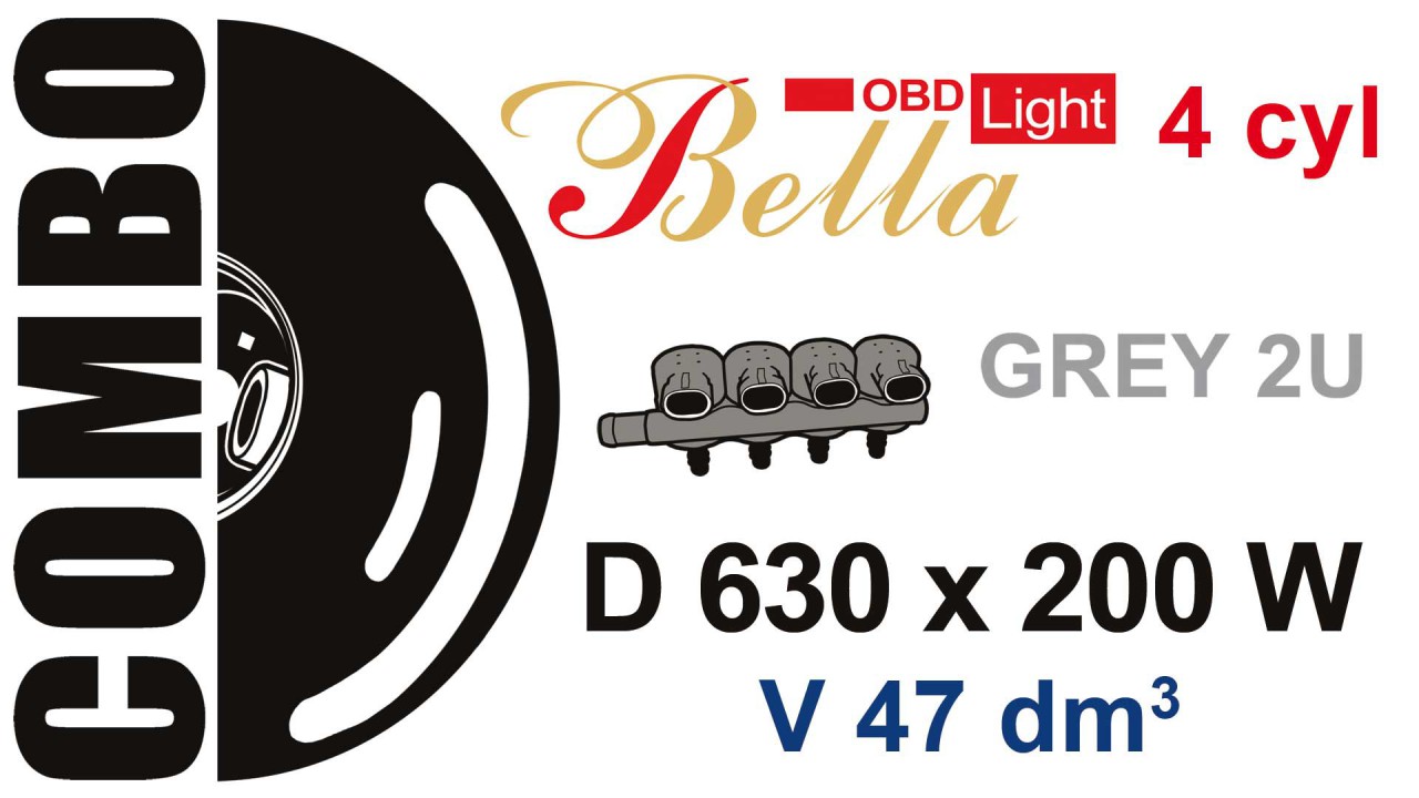 BELLA OBD 4 c. with GREY 2U 630200W