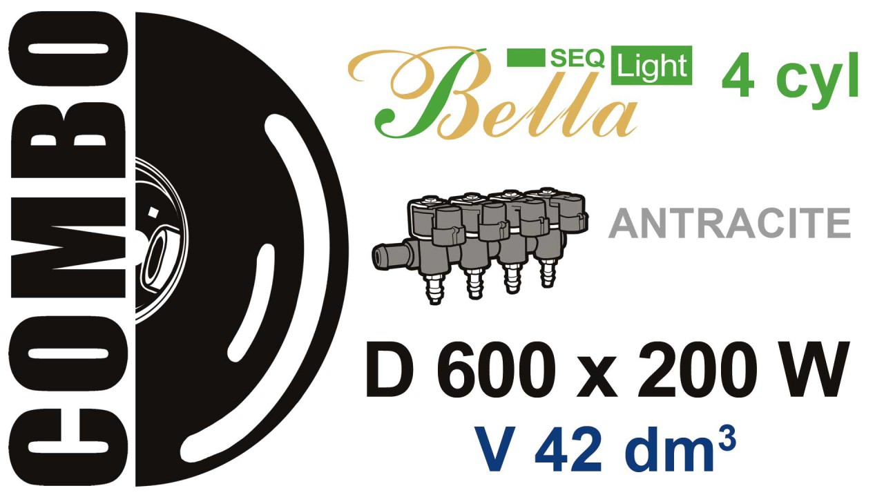 BELLA SEQ 4 c. with ANTRACITE 600200W