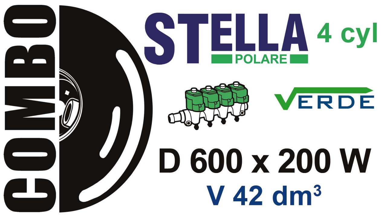 STELLA Polare 4 c. z VERDE 600200W